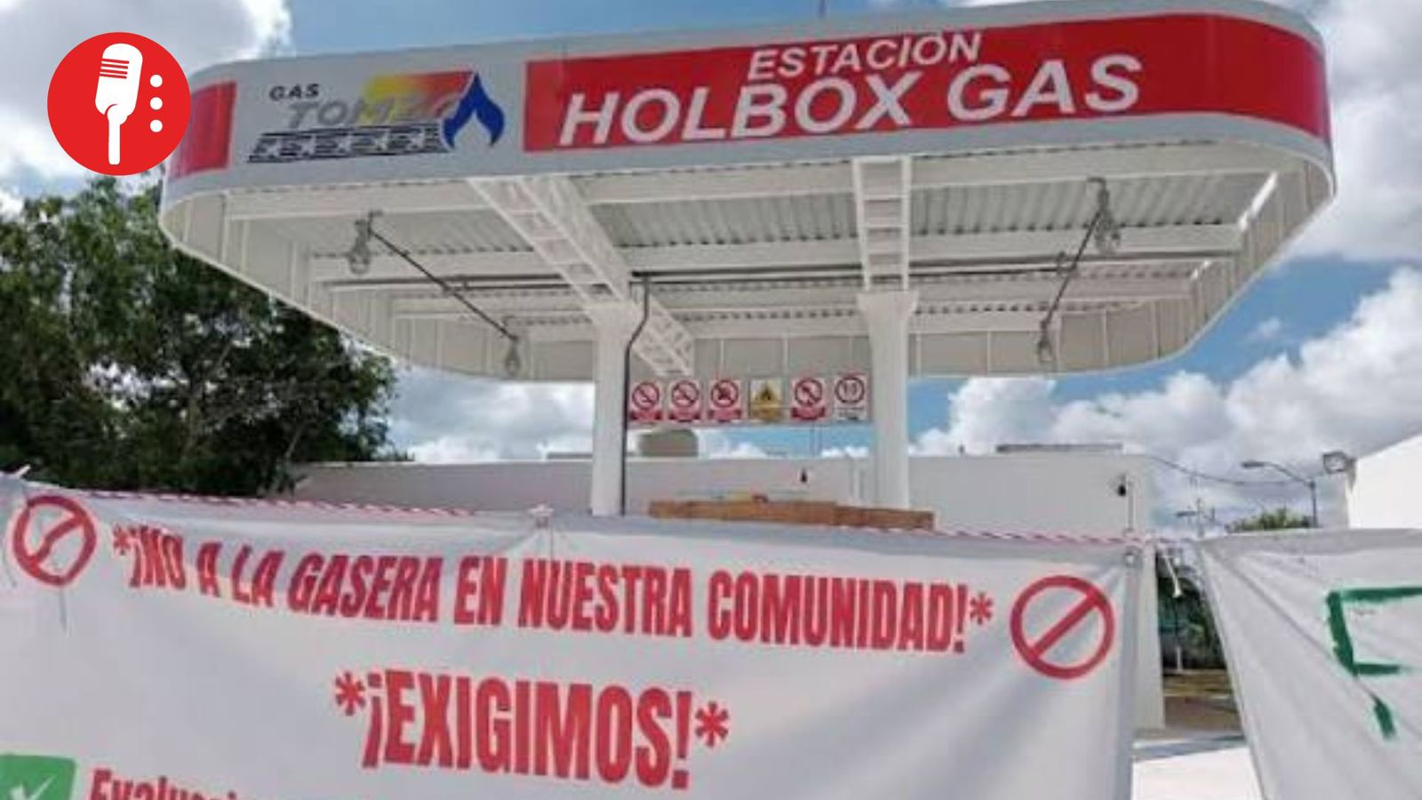 Vecinos frenan gasera de Holbox Gas en Playa del Carmen vinculada a pipa que explotó en Iztapalapa