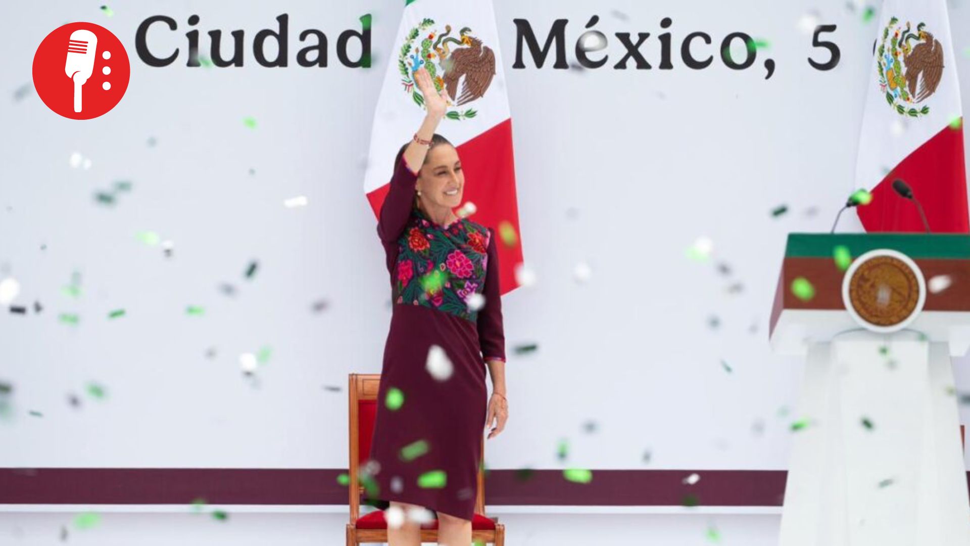 Más de 400 mil personas se reúnen en Zócalo para primer informe de Sheinbaum