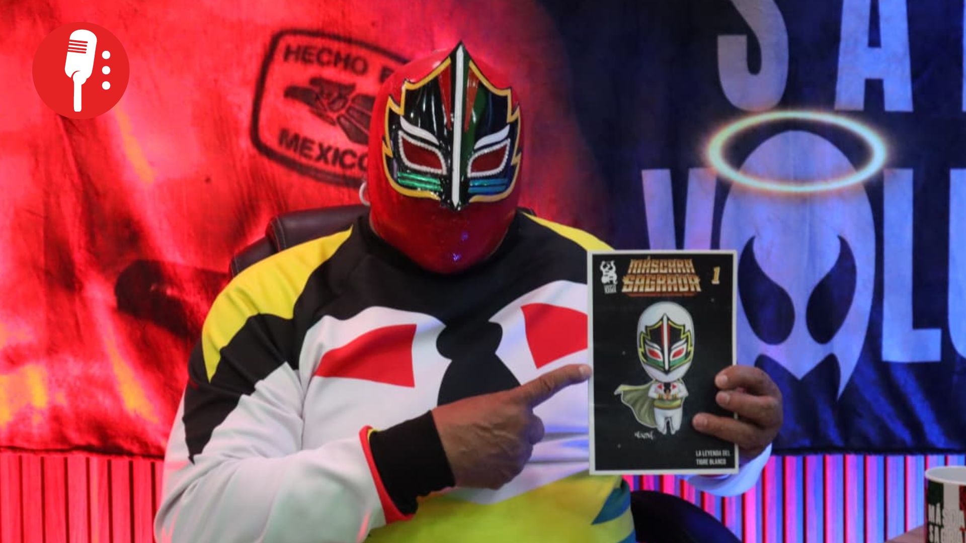 Máscara Sagrada salta del ring a las historietas a través La leyenda del tigre blanco