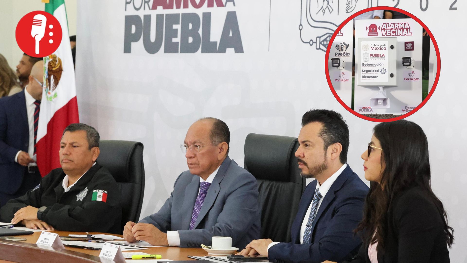 Alarmas vecinales generan seguridad y participación ciudadana en Puebla