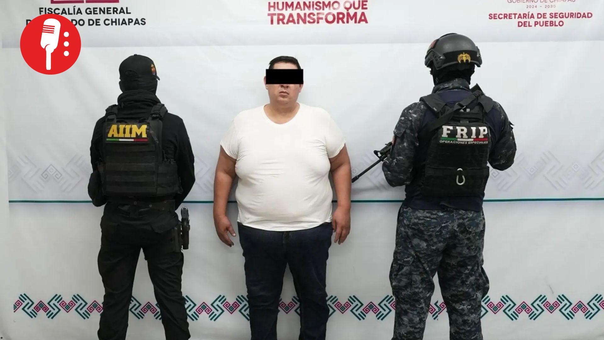 “El Peque”, presunto líder del CJNG y del Cártel Chiapas-Guatemala, detenido en la frontera sur