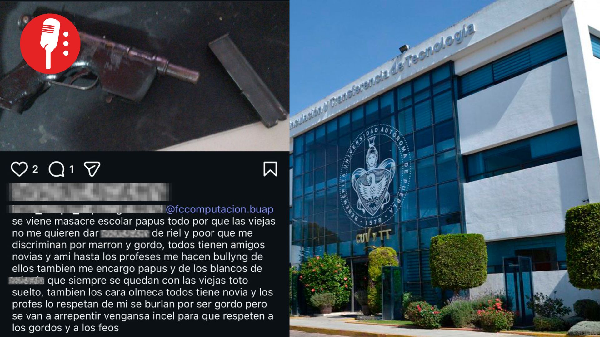 Amenaza de masacre en la BUAP activa protocolos de seguridad y alarma a la comunidad estudiantil