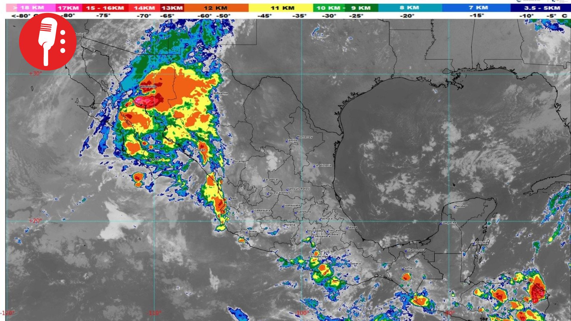 “Raymond” se debilita tras impactar Los Cabos, pero deja fuertes lluvias en el noroeste