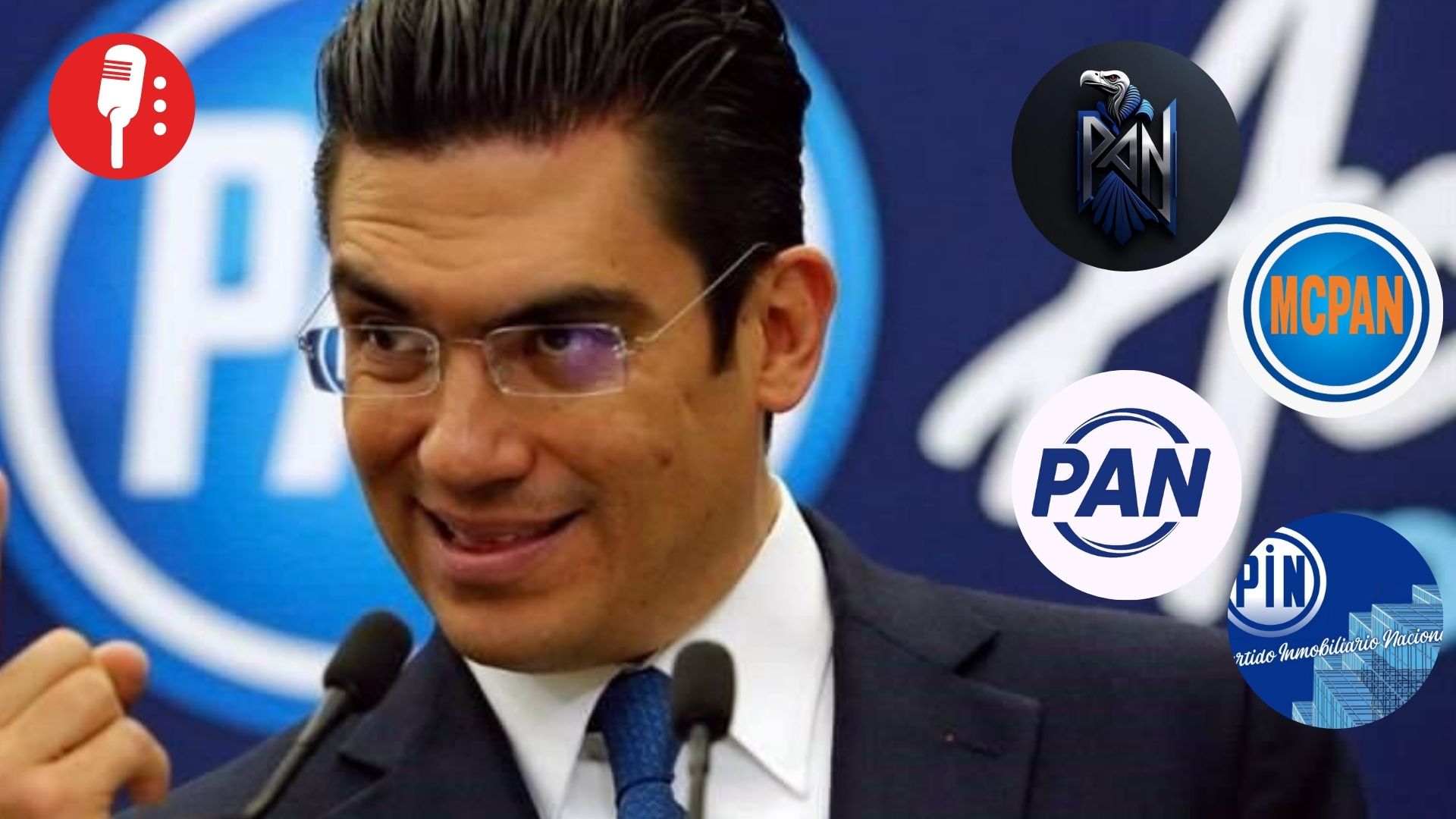 Del círculo azul al meme viral: el nuevo logo del PAN provoca más burlas que entusiasmo