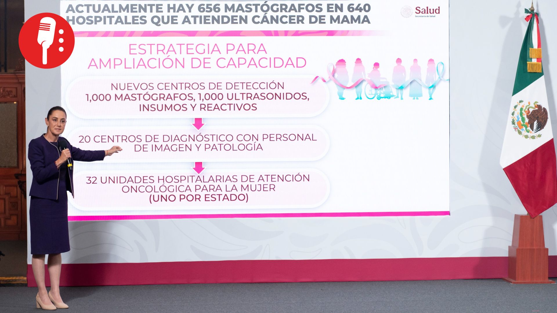 México lanza Modelo de Atención Universal para el Cáncer de Mama con inversión de 8 mil mdp