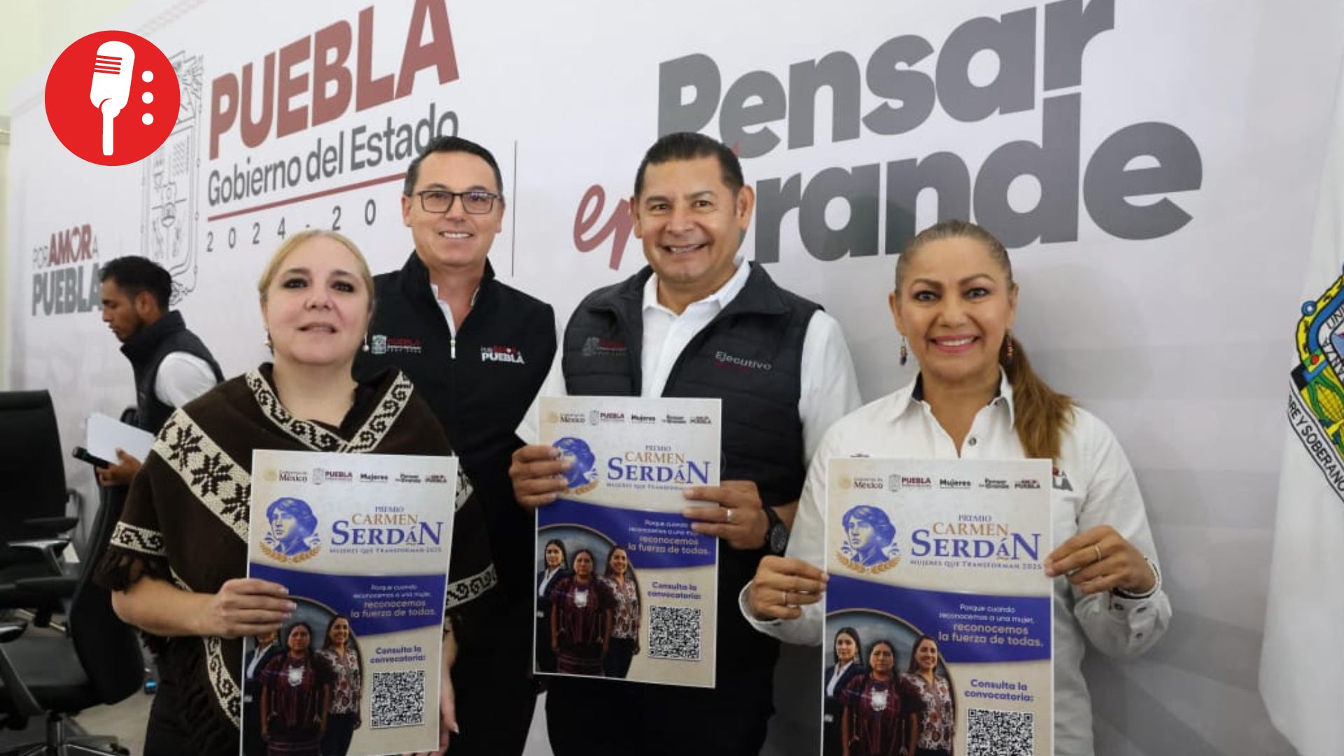 Premios Carmen Serdán 2025: Gobierno de Puebla reconoce a mujeres que transforman la sociedad