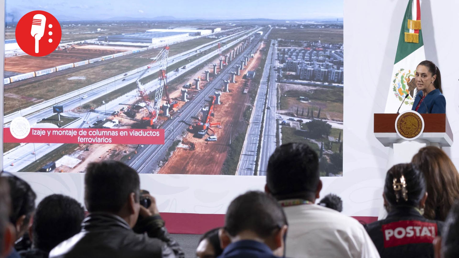 Trenes de pasajeros avanzan 66% en liberación de derecho de vía; Sheinbaum agradece apoyo ciudadano