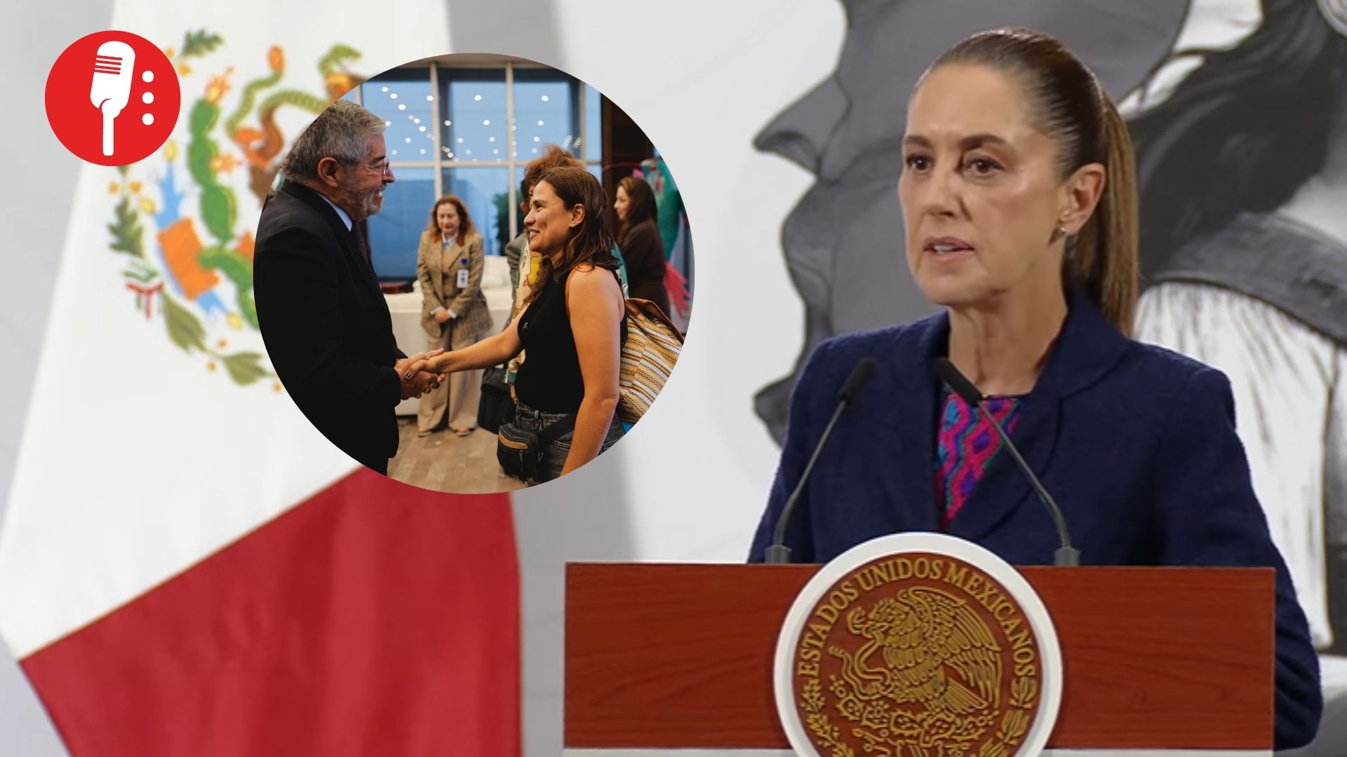 Sheinbaum asegura apoyo total del gobierno a mexicanos repatriados de Israel