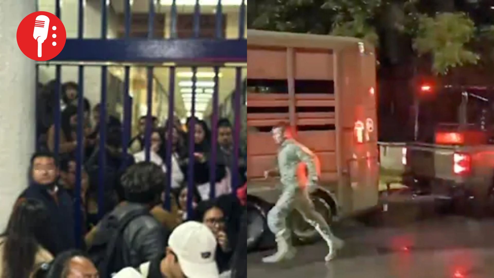 Noche de tensión en la UNAM por presencia militar y cierre de la Facultad de Derecho
