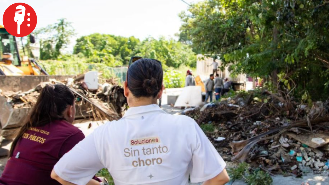 Estefanía Mercado limpia el Ejido: más de 200 mil toneladas de basura retiradas en Playa del Carmen