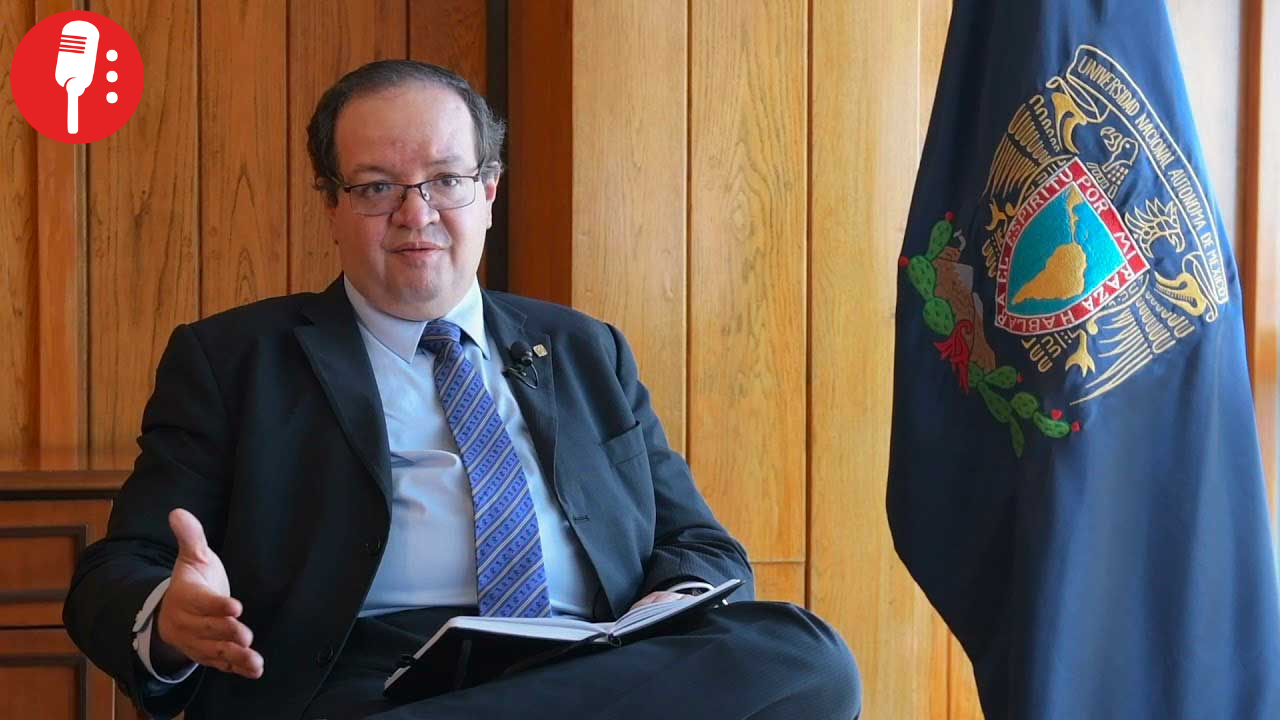 Grupos ajenos buscan desestabilizar a la UNAM, advierte el rector Leonardo Lomelí