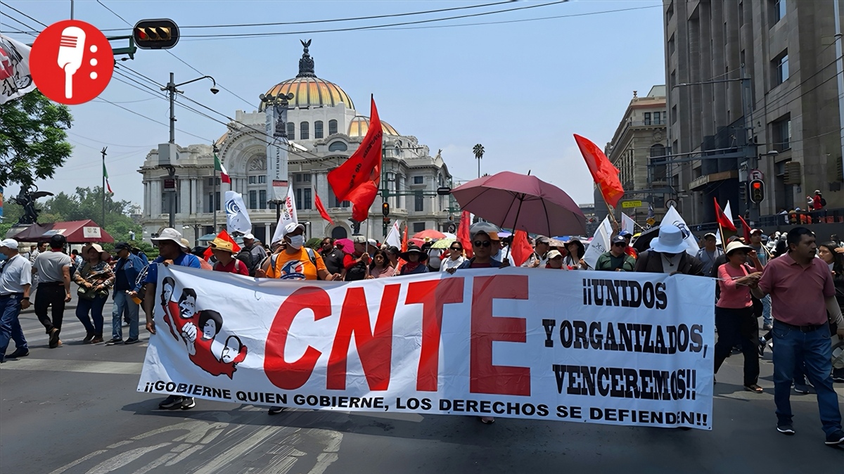 CNTE anuncia paro nacional por Ley del Issste