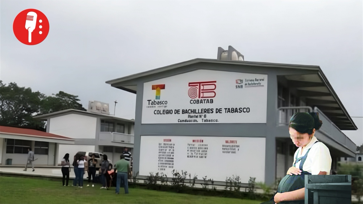 Crisis en escuelas de Tabasco: 70 adolescentes embarazadas en una sola institución