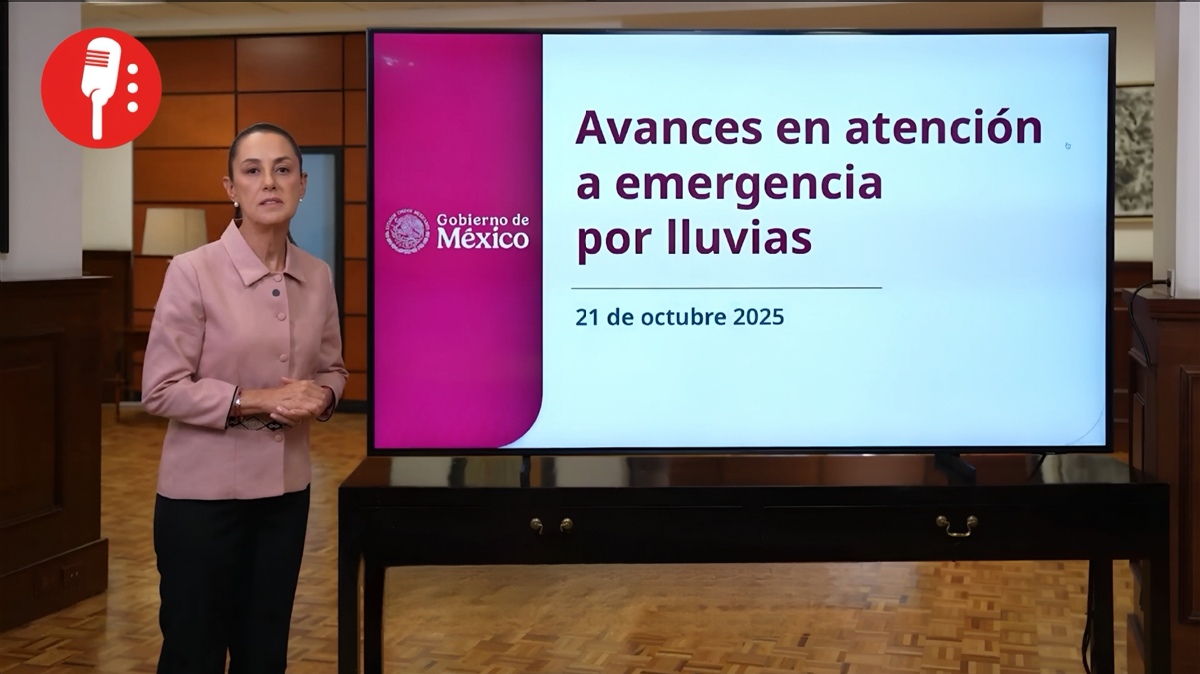 Avances del Gobierno de México ante la emergencia por lluvias