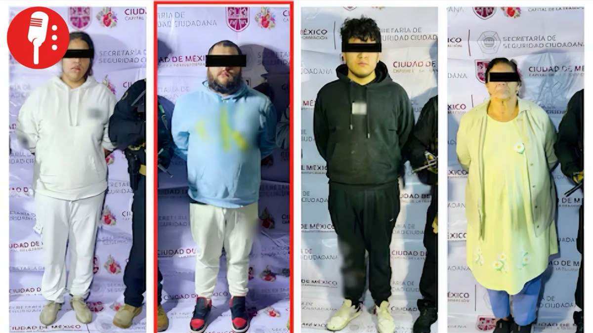 Detenidos en la GAM: Familia de narcomenudistas desarticulada