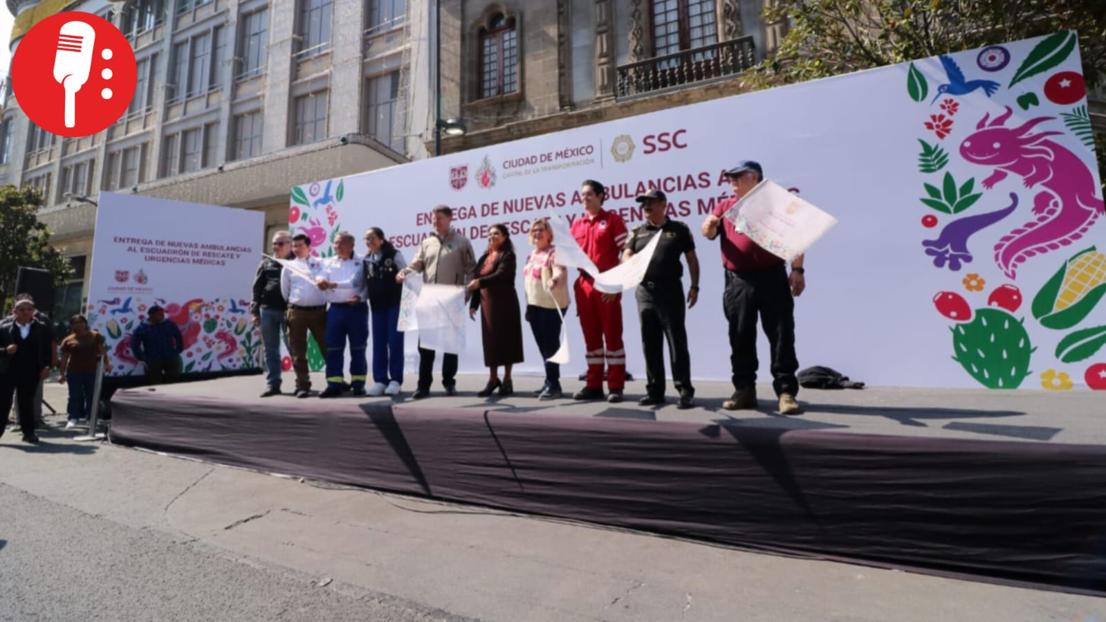 Clara Brugada refuerza al ERUM con nueva flota de ambulancias totalmente equipadas