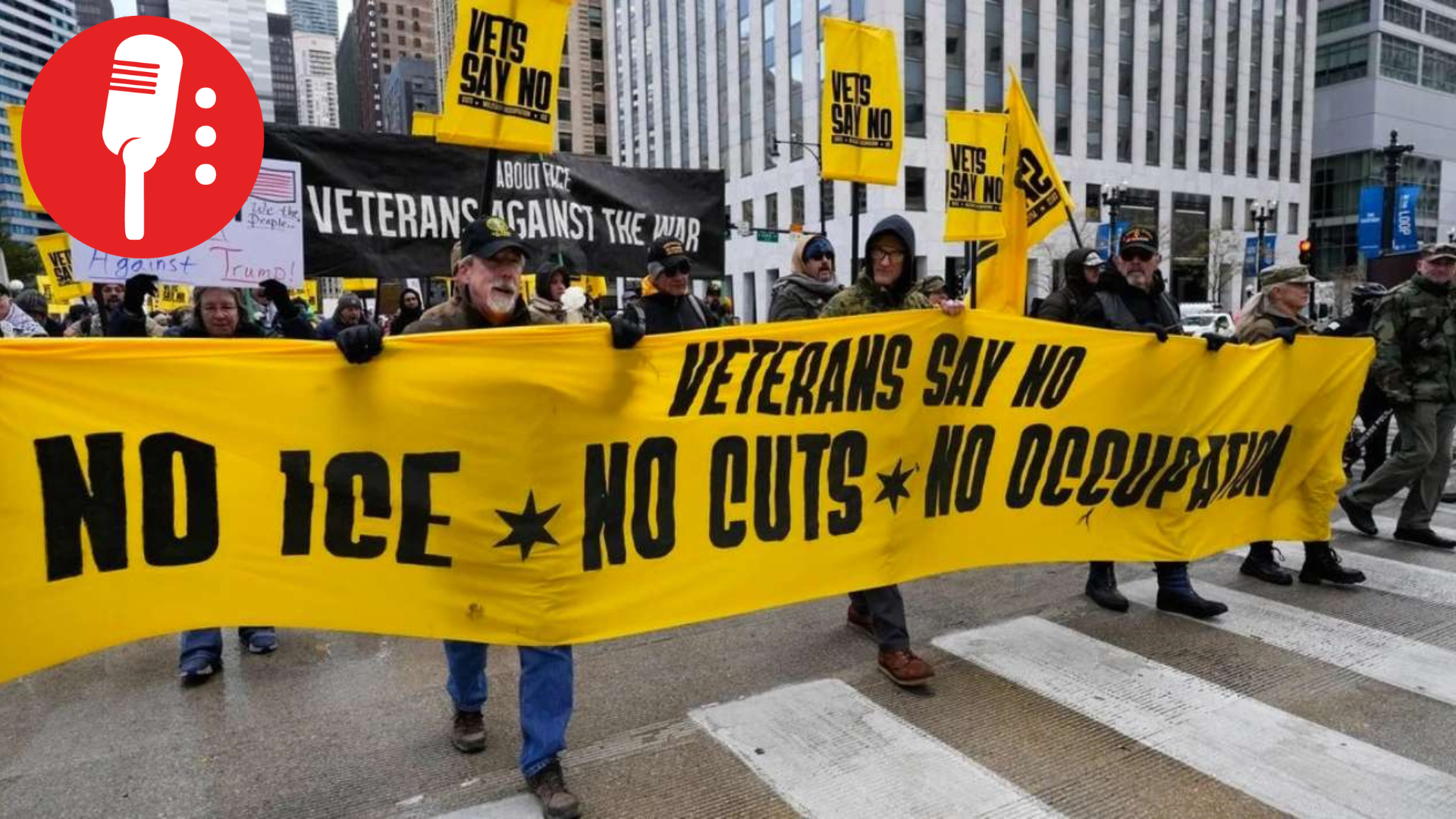 Ni los veteranos de guerra lo aguantan: protestas masivas contra Trump