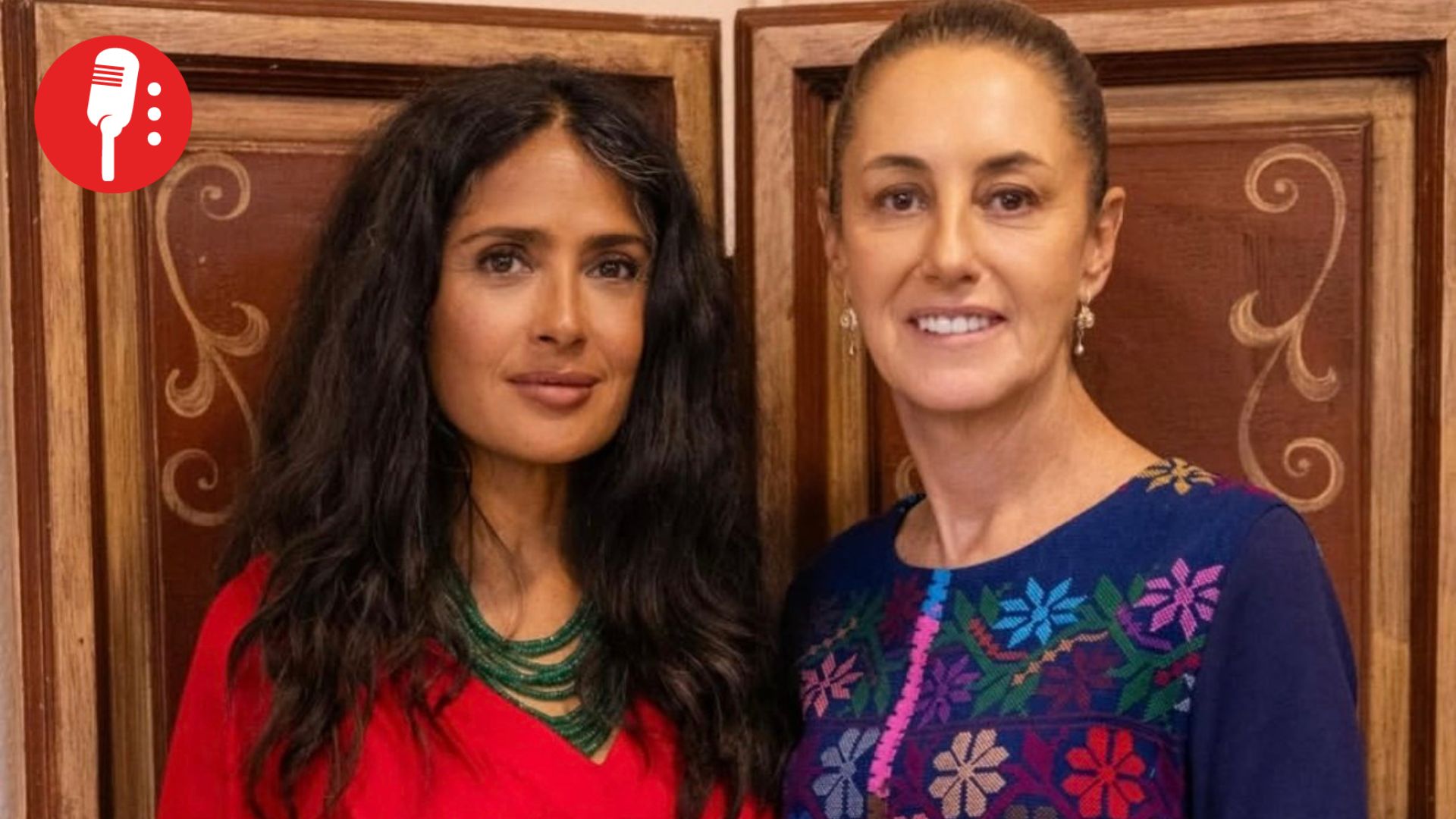 Claudia Sheinbaum se reúne con Salma Hayek y celebra el activismo de mujeres mexicanas