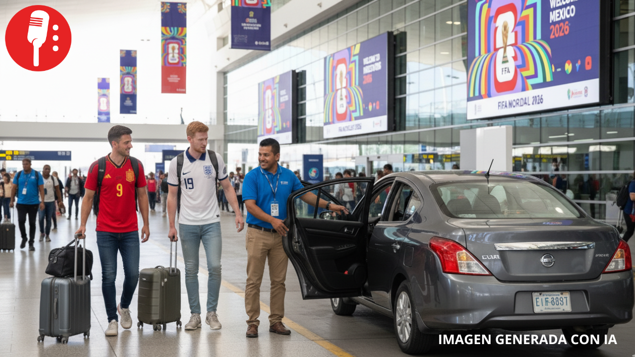 SICT busca permitir operación de Uber y Didi en aeropuertos durante Mundial 2026