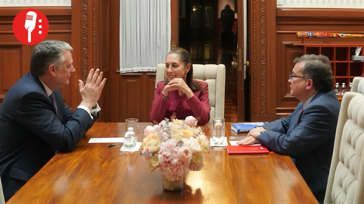 Sheinbaum se reúne con directivos de HSBC para impulsar inversiones en México