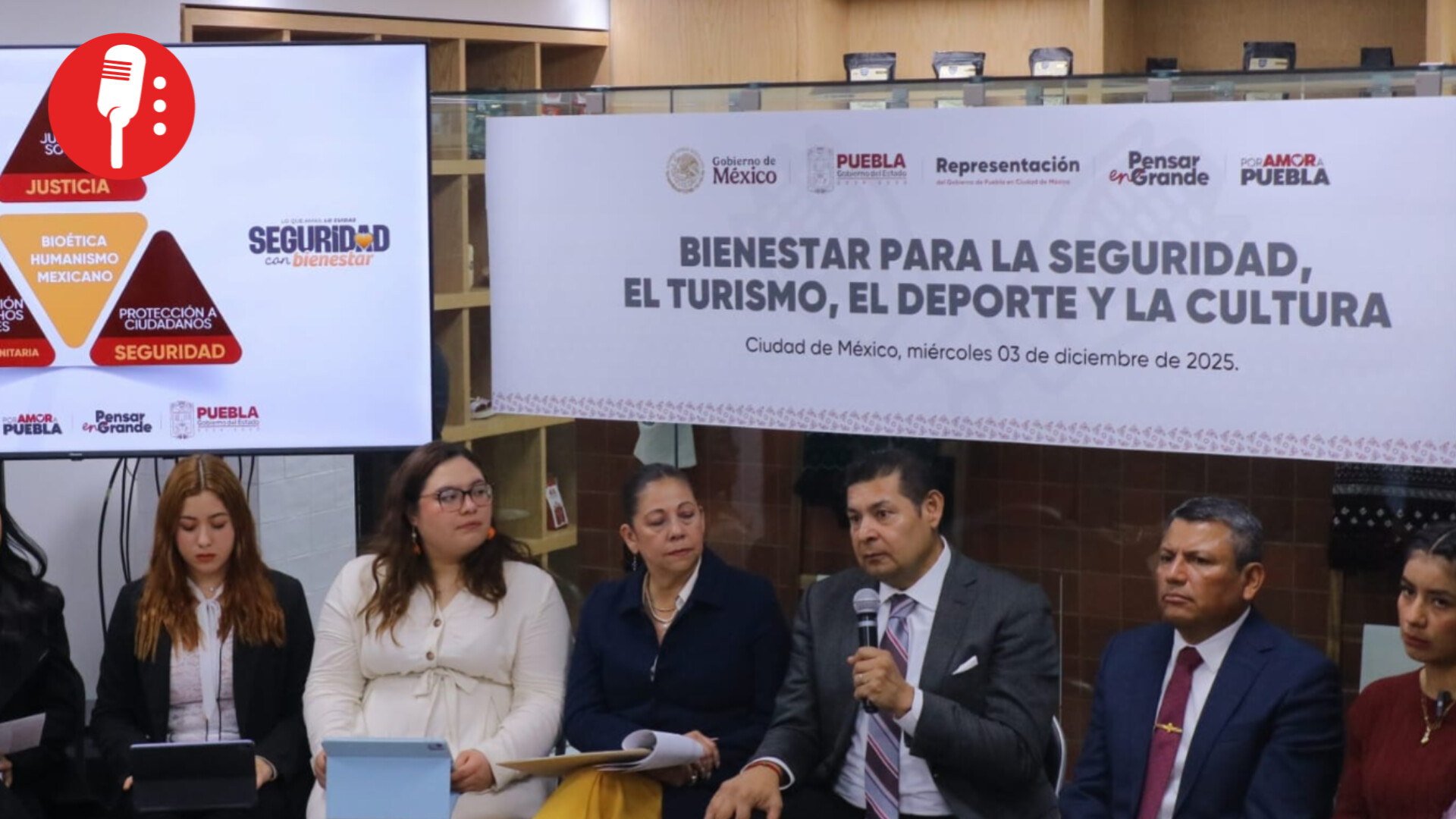 Estrategia de seguridad sólida: la plataforma para el desarrollo integral de Puebla