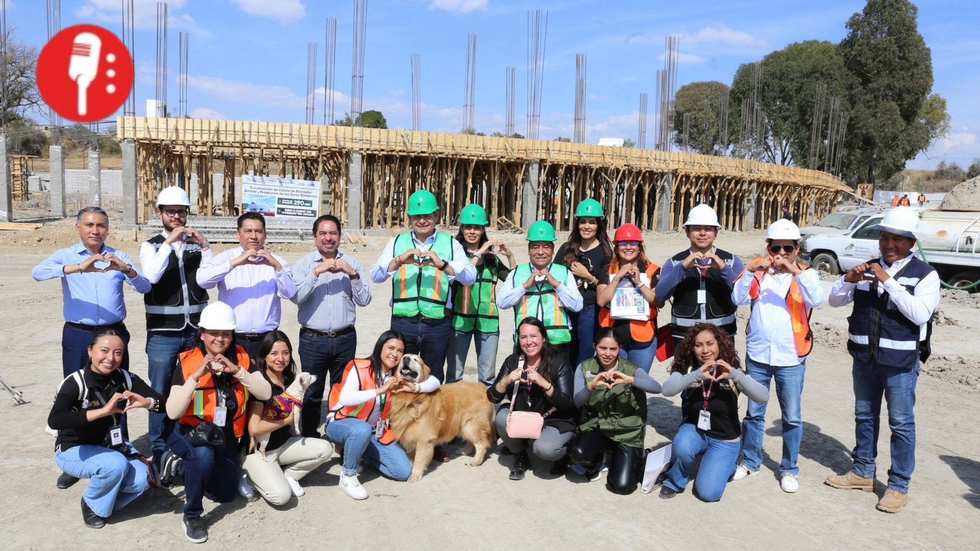 Armenta supervisa construcción de Centro de Bienestar Animal