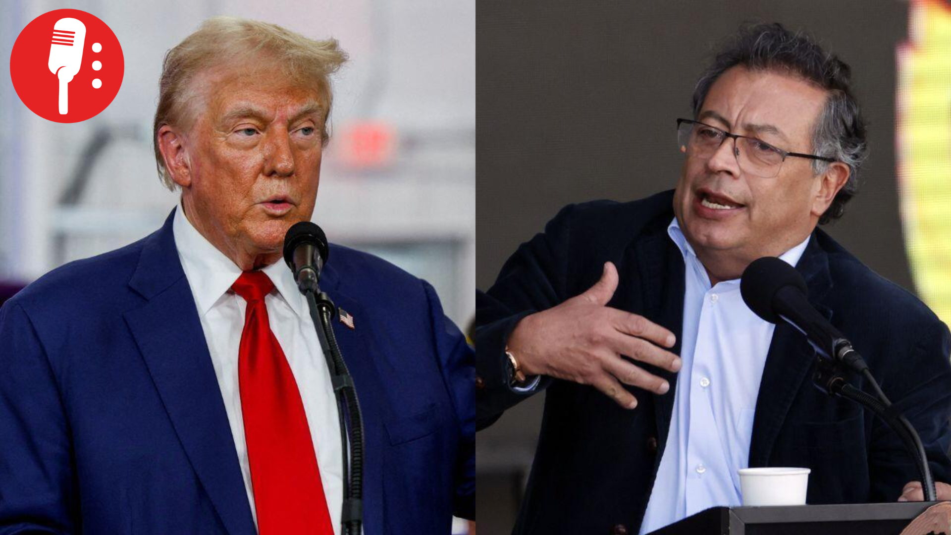 Trump manda advertencia a Gustavo Petro