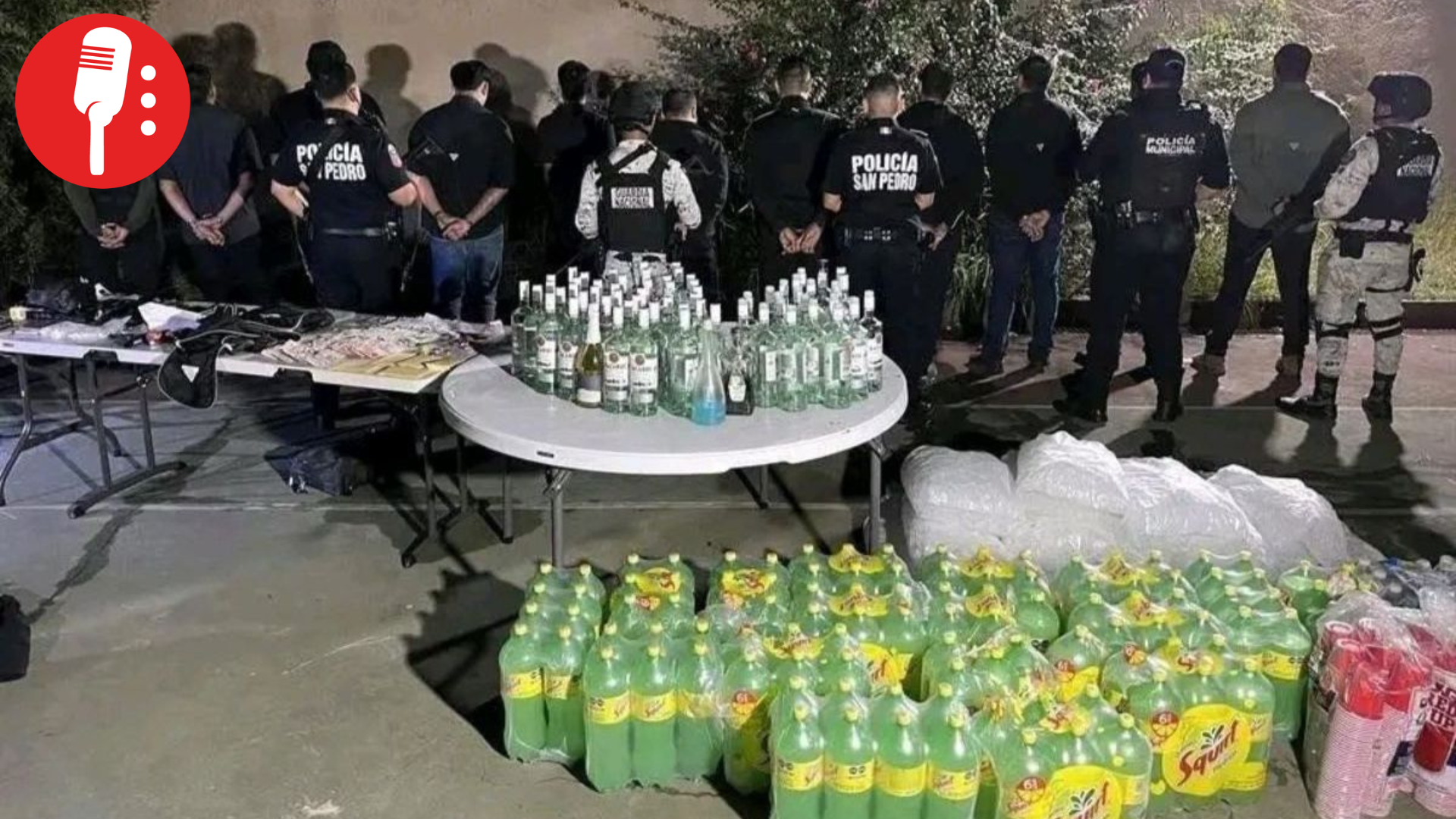 Hallan armas, alcohol y droga en fiesta clandestina con 350 menores en San Pedro Garza