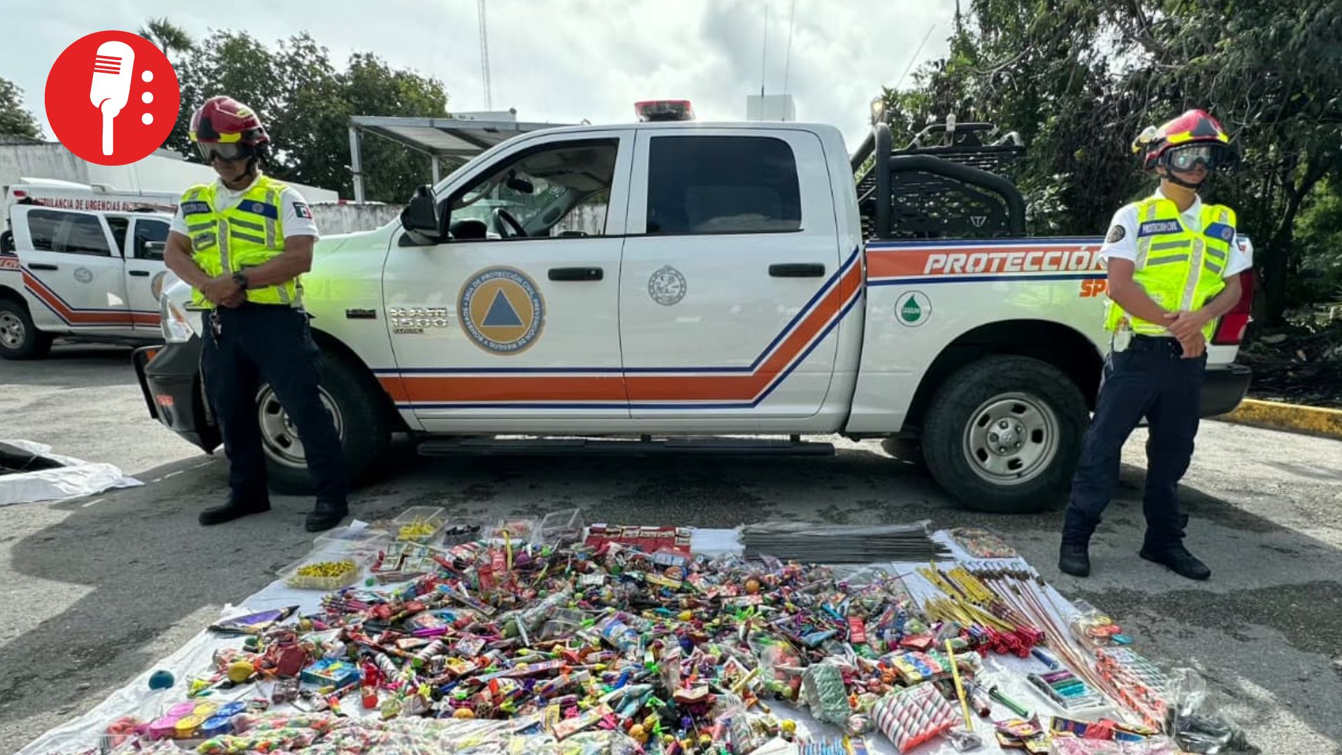 Playa del Carmen frena la venta de pirotecnia ilegal; más de 300 kilos decomisados