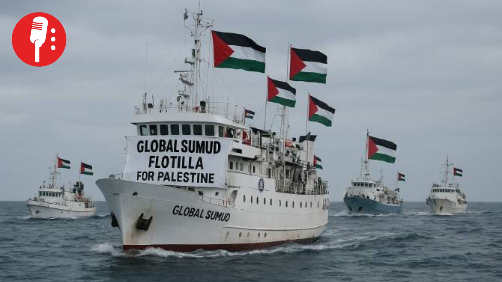 Flotilla Sumud alista la mayor misión civil marítima rumbo a Gaza en 2026