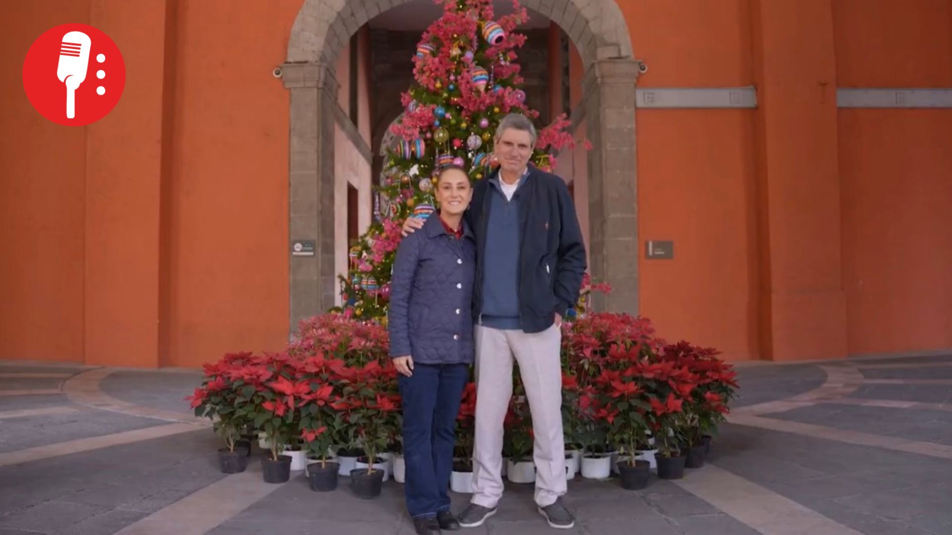 Sheinbaum llama a la unión y a los valores familiares en mensaje navideño a México