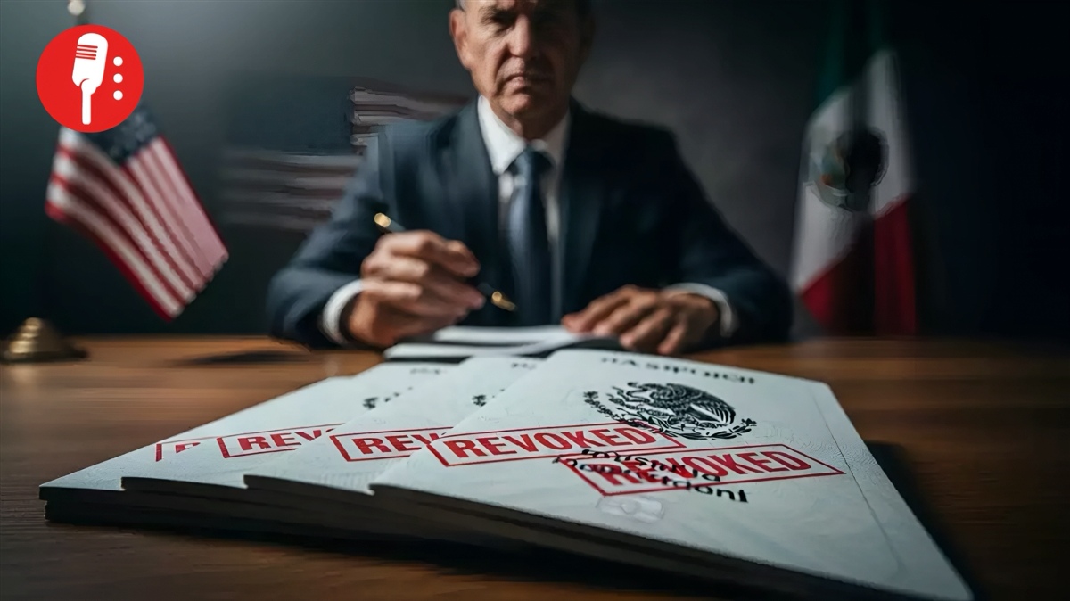 Estados Unidos revoca visas a ejecutivos de empresa mexicana