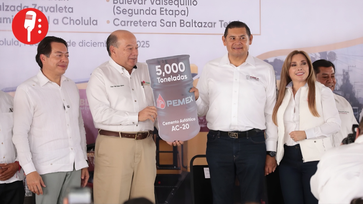 Puebla recibirá más asfalto de PEMEX por avances contra el huachicol