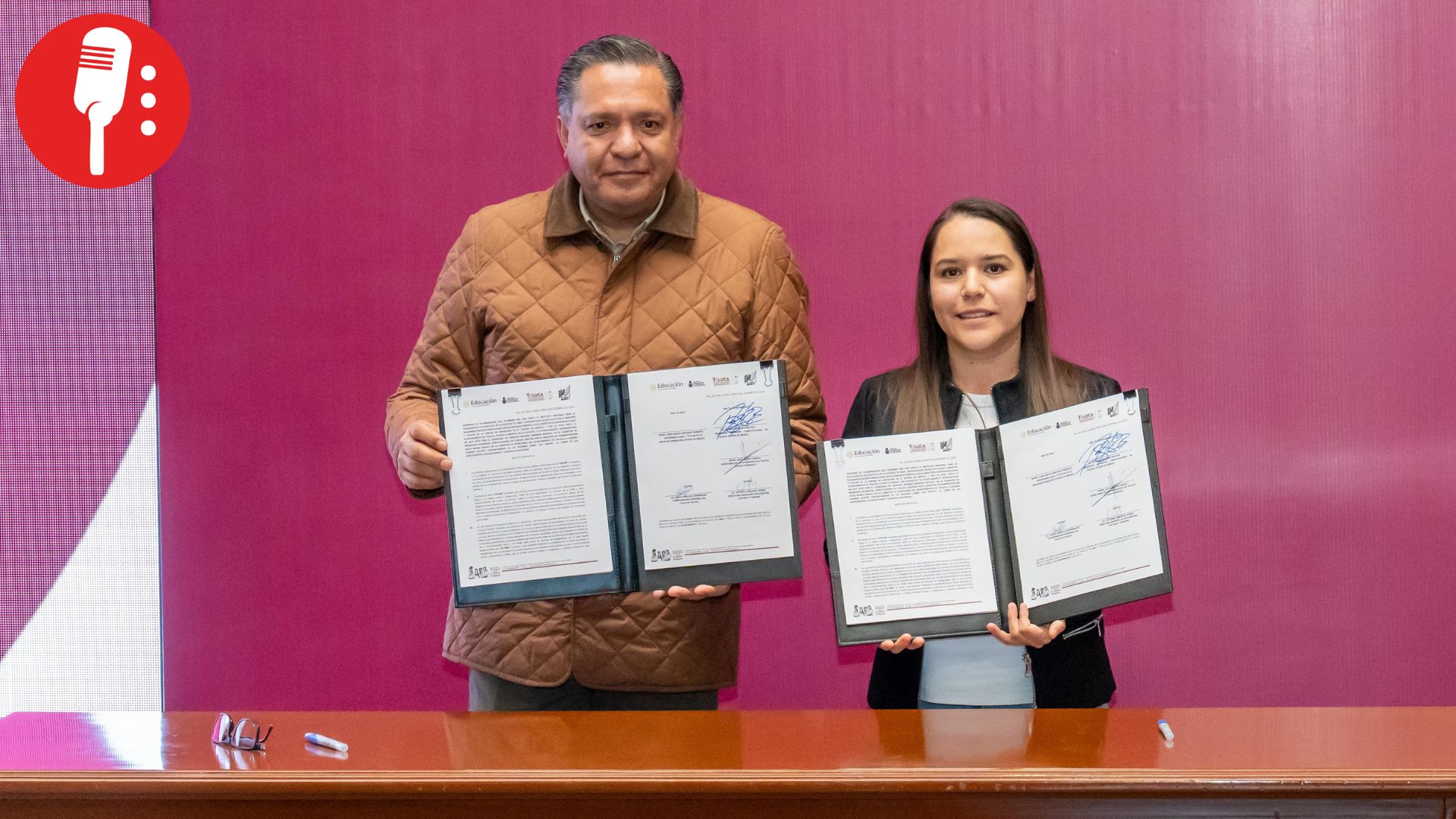 Ricardo Moreno e INEA coordinan acciones para erradicar analfabetismo en Toluca