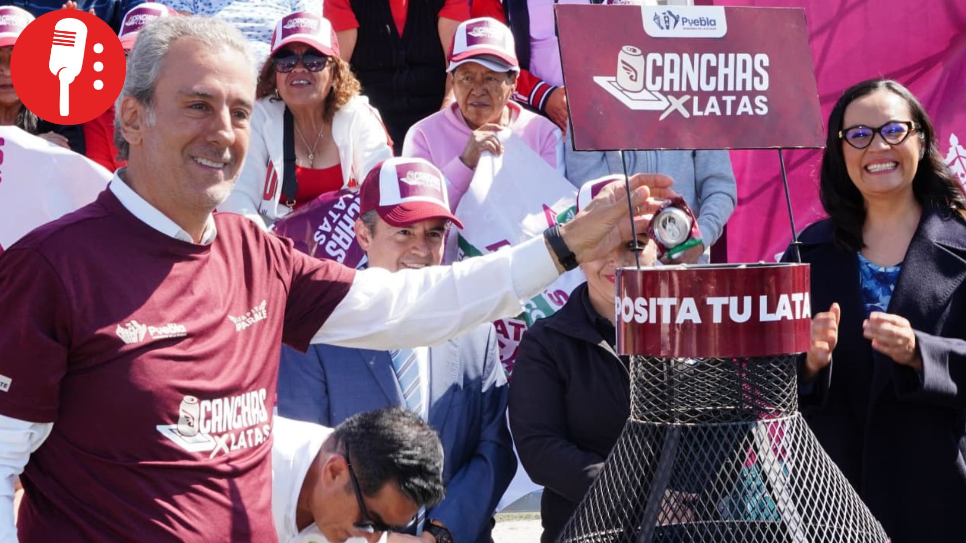 Pepe Chedraui inicia campaña “Canchas x Latas” en la Rivera Anaya