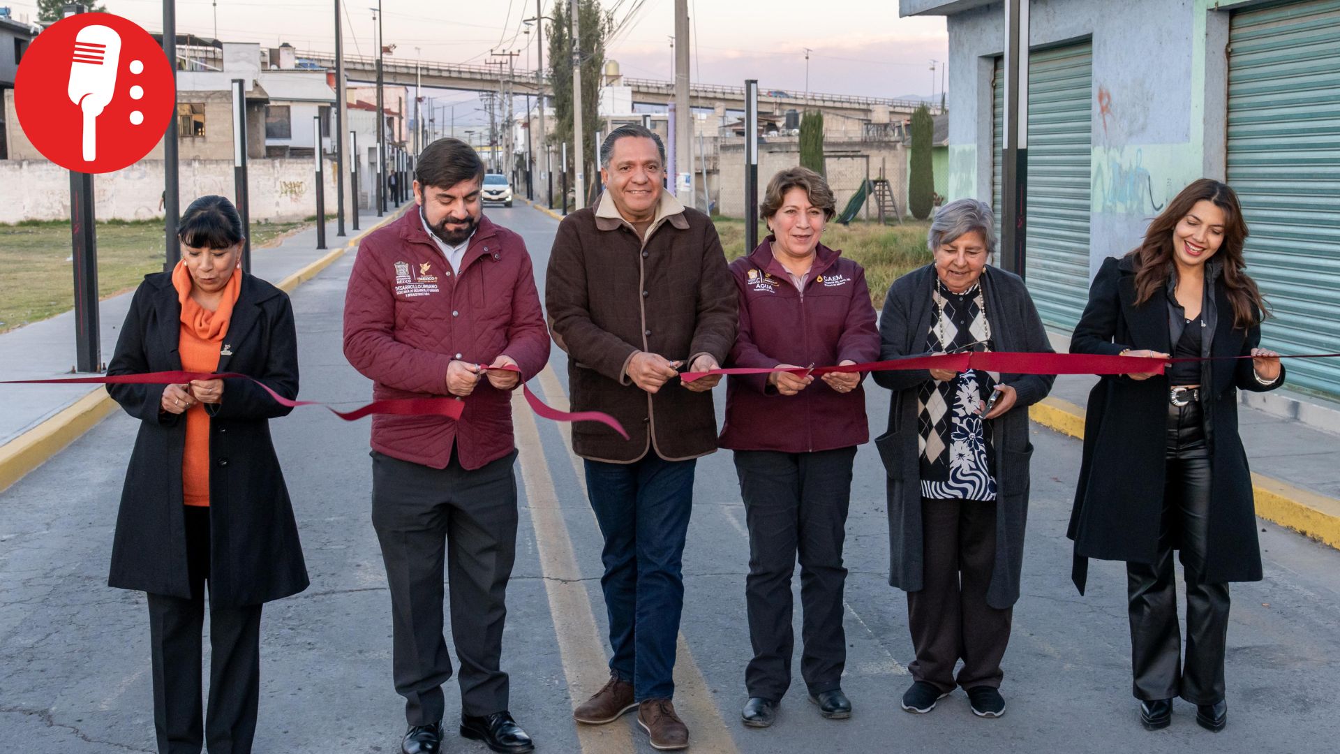 Delfina Gómez y Ricardo Moreno fortalecen tejido social con senderos seguros