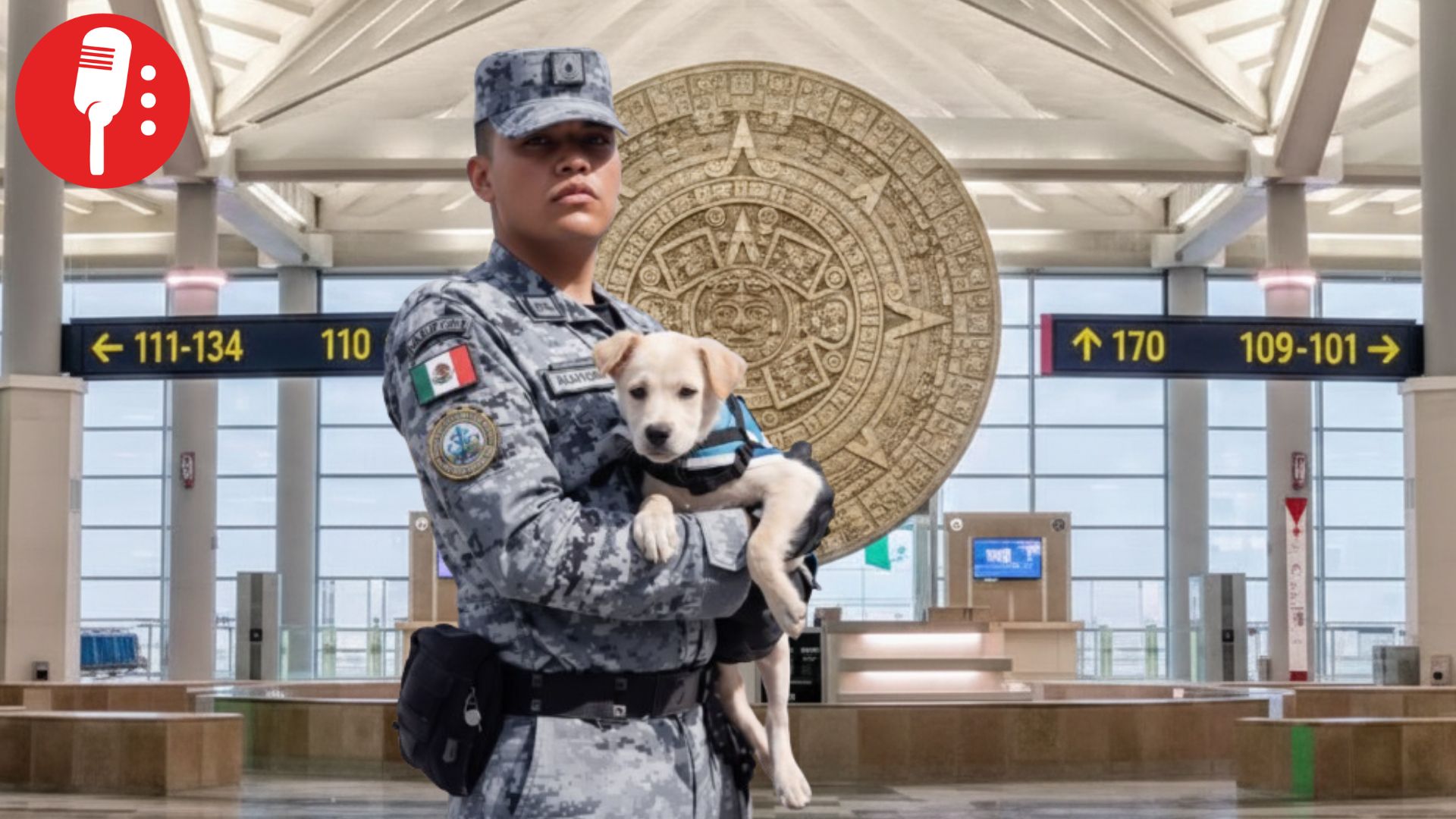 Estrés y ansiedad fuera, dosis de ternura gratis: los perritos del AIFA