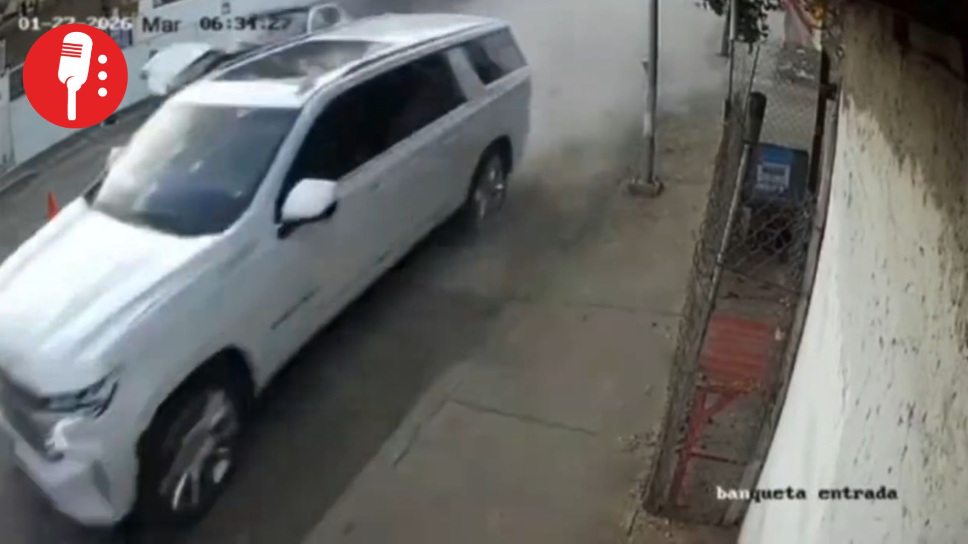 Balean vehículo del Secretario de Seguridad de Culiacán durante operativo; resultó ileso