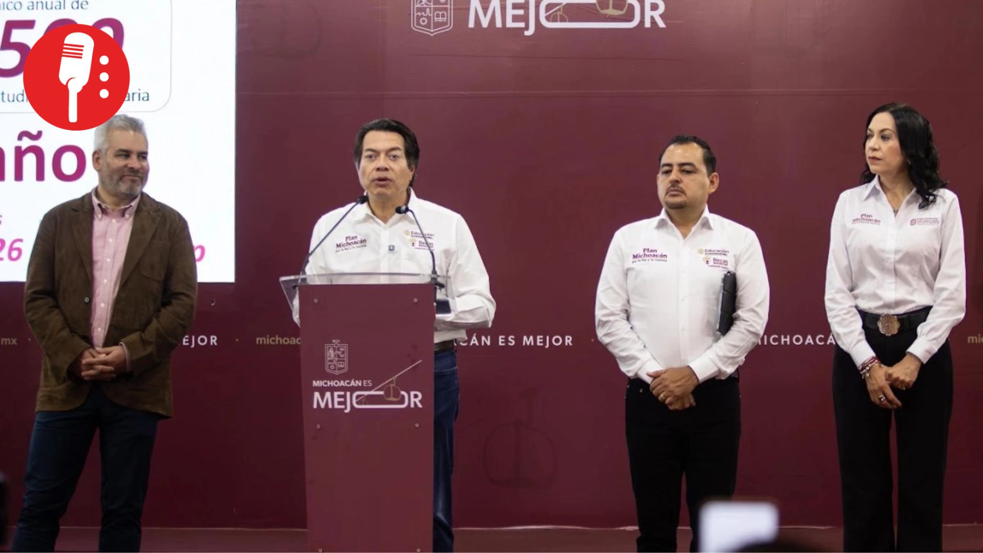 Plan Michoacán: gobierno federal otorga becas universitarias a más de 44 mil estudiantes