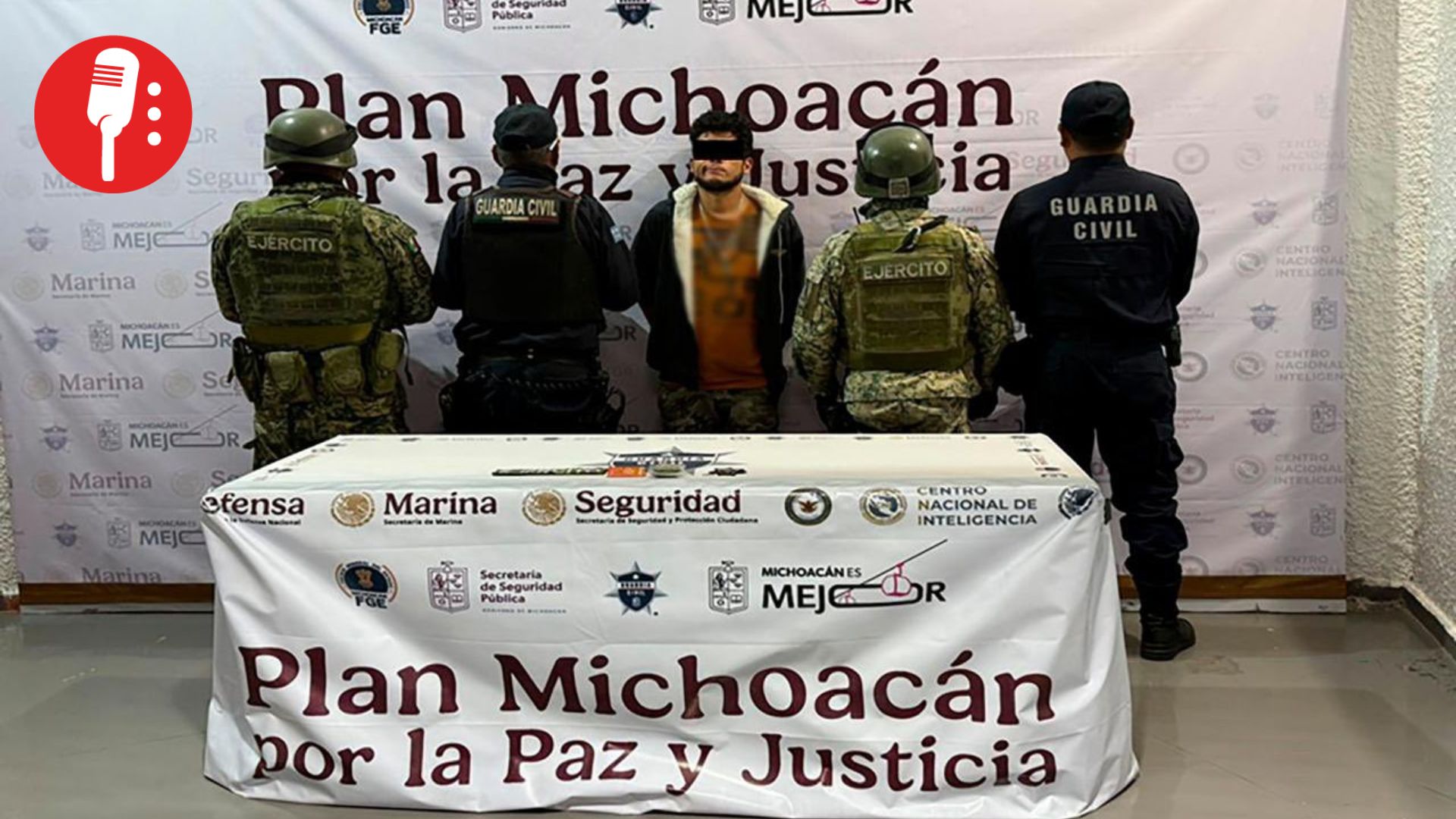 Plan Michoacán: caen nueve, aseguran armas, explosivos y vehículos