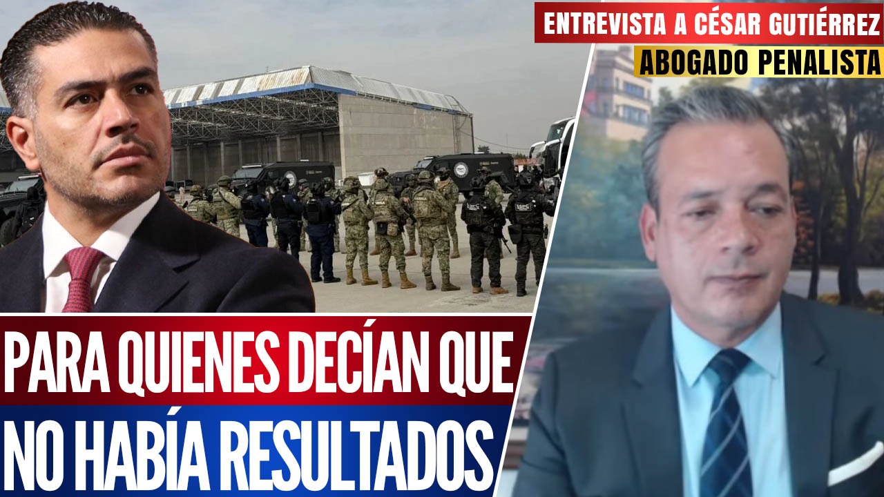 Entrevista | Los reos más peligrosos más peligrosos de México son trasladados a Estados Unidos: César Gutiérrez