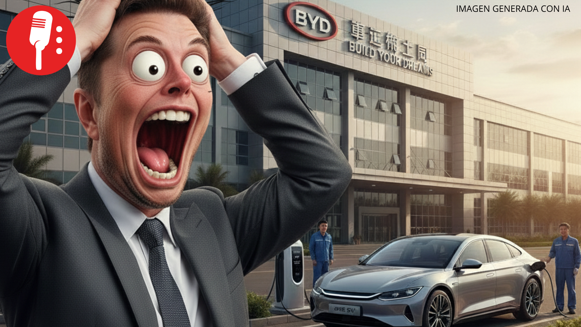 Tesla pierde liderato mundial de autos eléctricos ante BYD