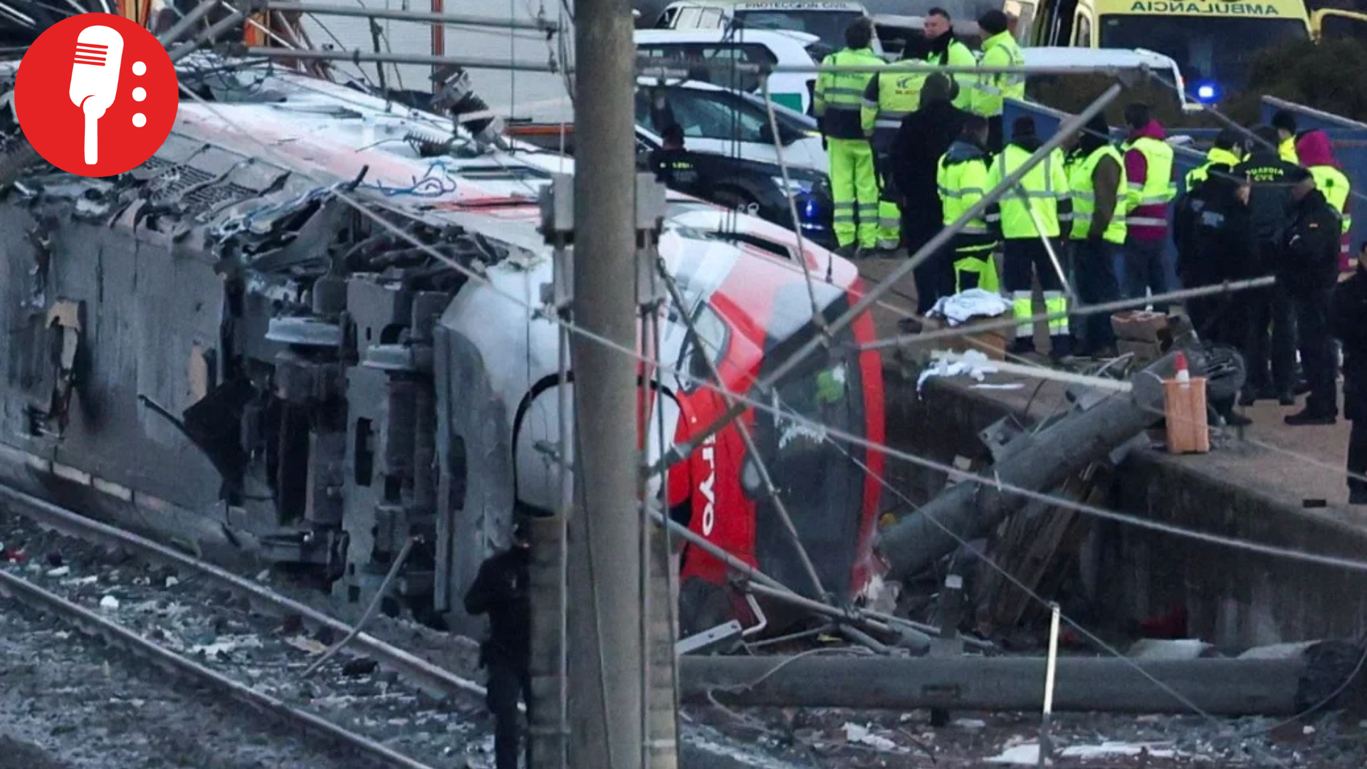 Tragedia ferroviaria en España deja al menos 40 muertos