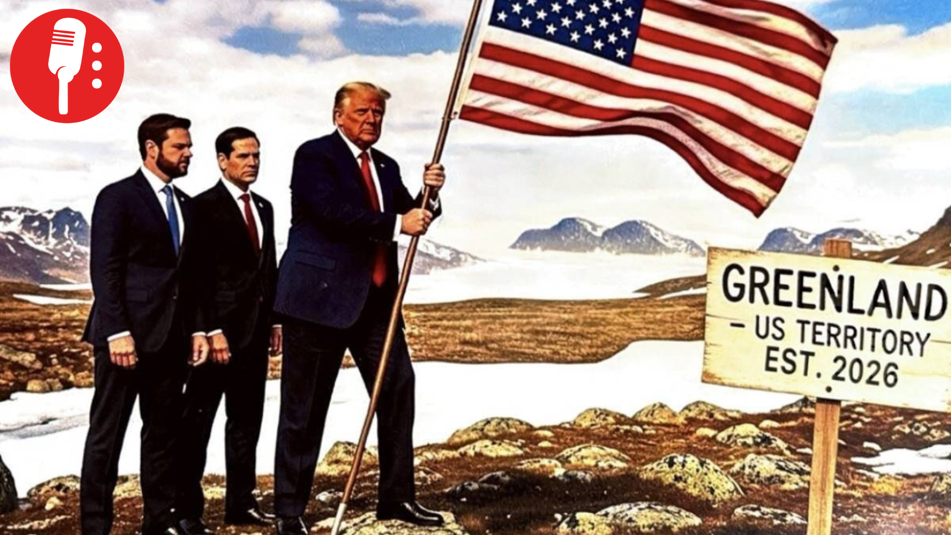 Trump utiliza IA para generar imagen conquistando Groenlandia