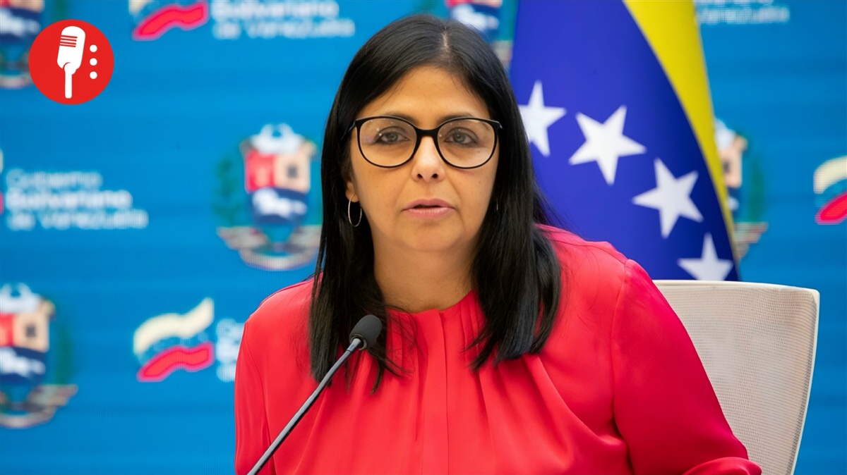 Delcy Rodríguez reafirma apoyo a Nicolás Maduro como presidente de Venezuela