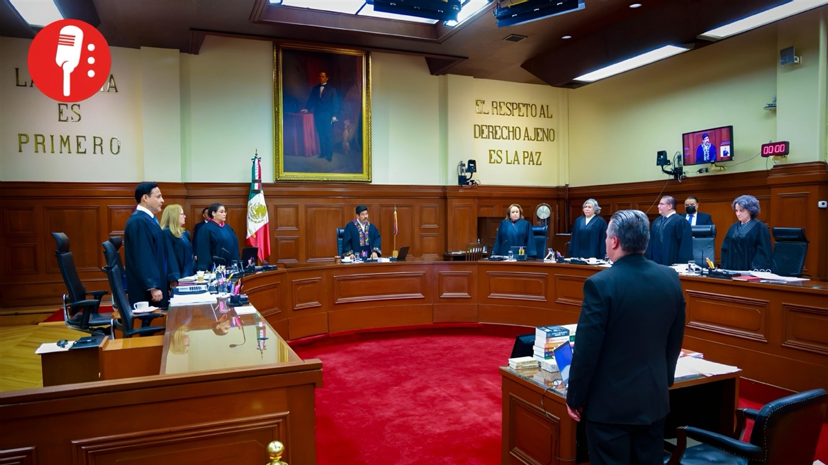 Informe de actividades durante receso en la Suprema Corte