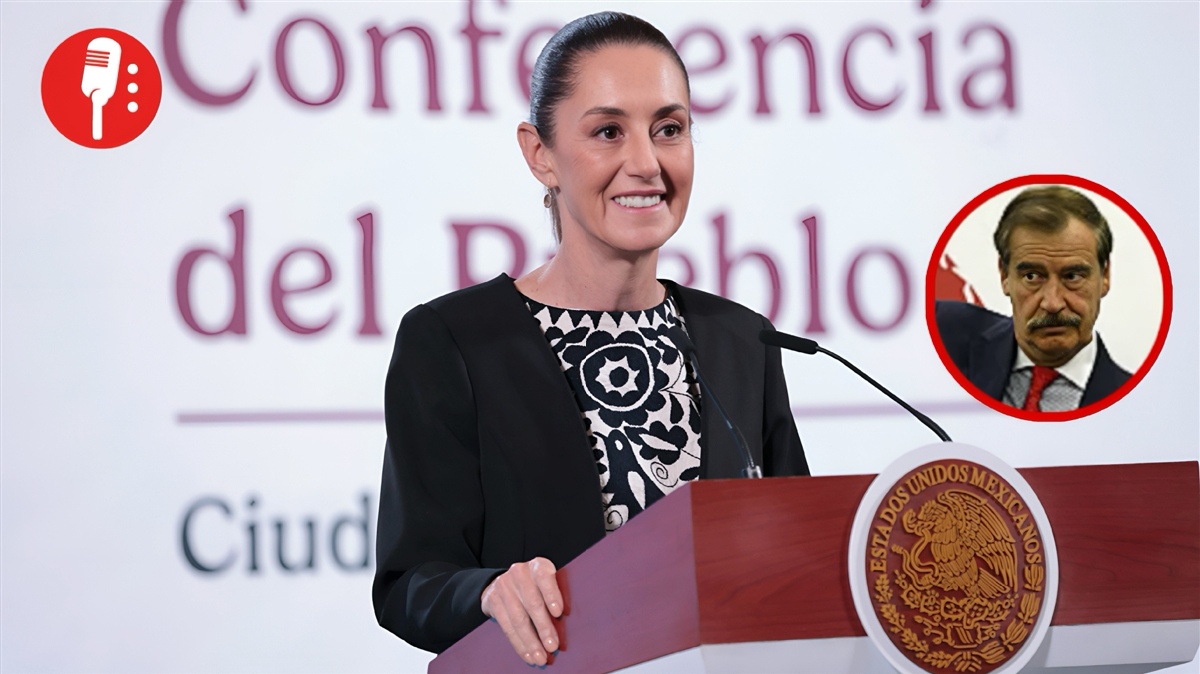 Claudia Sheinbaum llama traidor a Vicente Fox