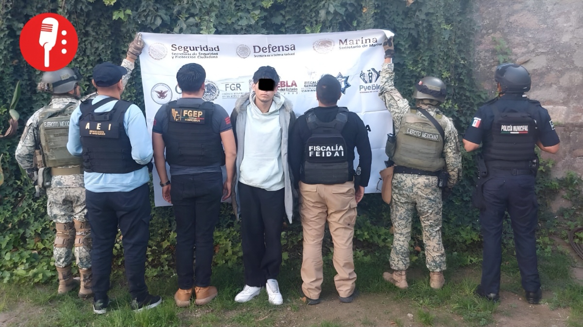 Detienen a “El Ratón” en Puebla