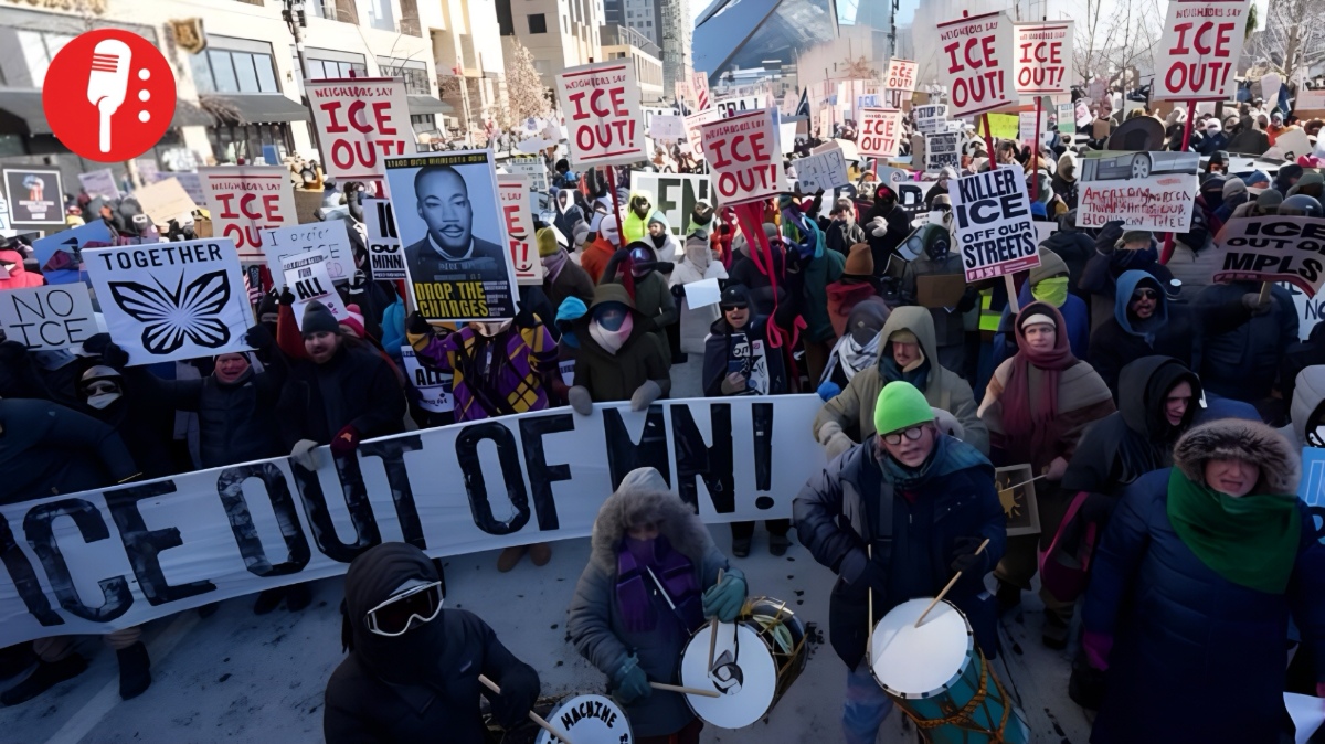 Protestas masivas en Mineápolis contra el ICE