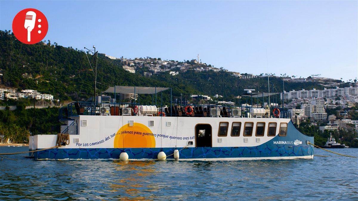 Marinabús reanuda operaciones en Acapulco